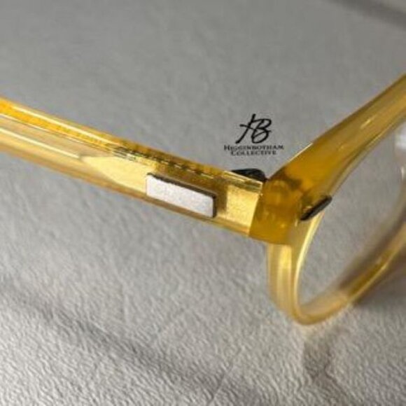 SPEKTRE MEMENTO AUDERE SEMPER ACETATE EYEGLASS FRAMES YELLOW 51-20-150 NEW* - Picture 15 of 16